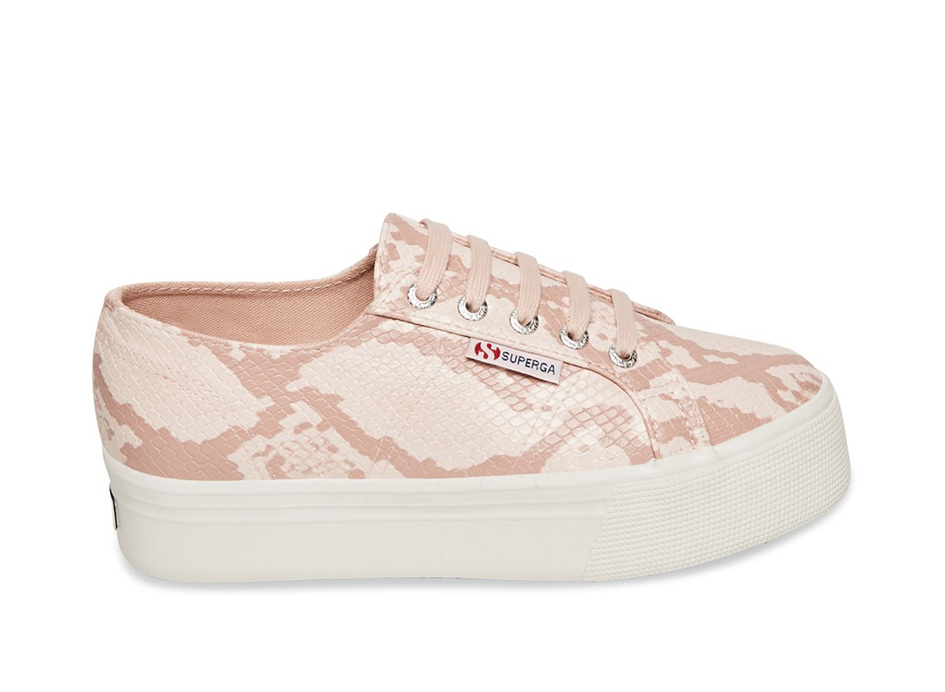 Superga Platform Womens - 2790 Synthsnakew - Pink/Snake - ZVOUE4871